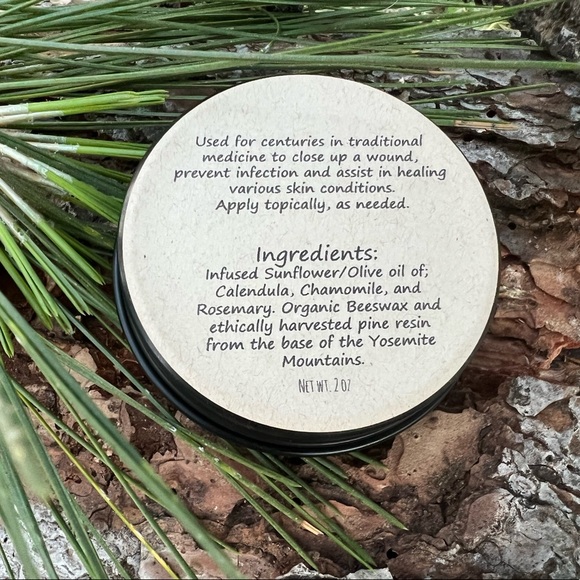 Healing pine salve from Yosemite, Ca - Picture 3 of 3
